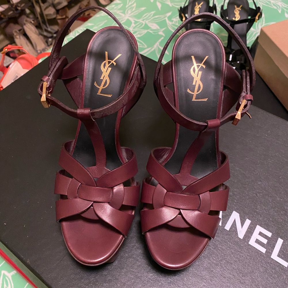 Used YSL Tribute Women’s Platform Heel